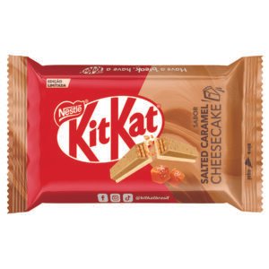 o KITKAT® Salted Caramel Cheesecake