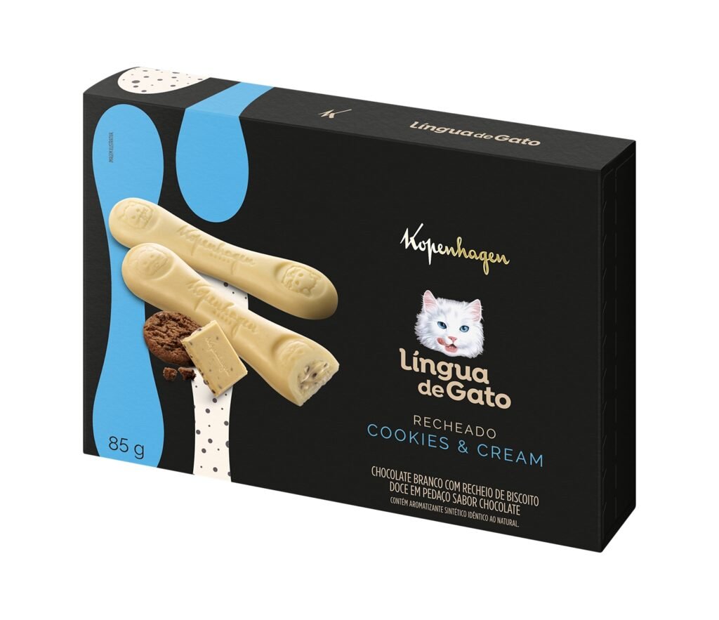 Língua de GAto Cookies & Cream