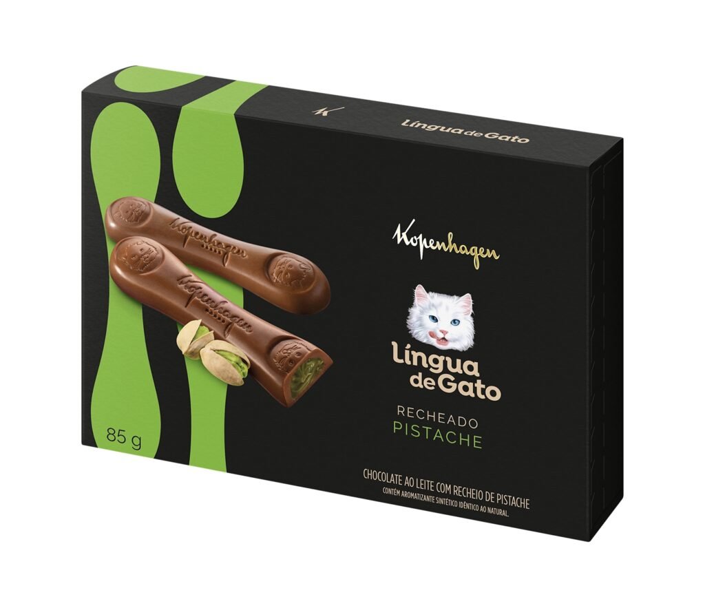 Língua de Gato Pistache
